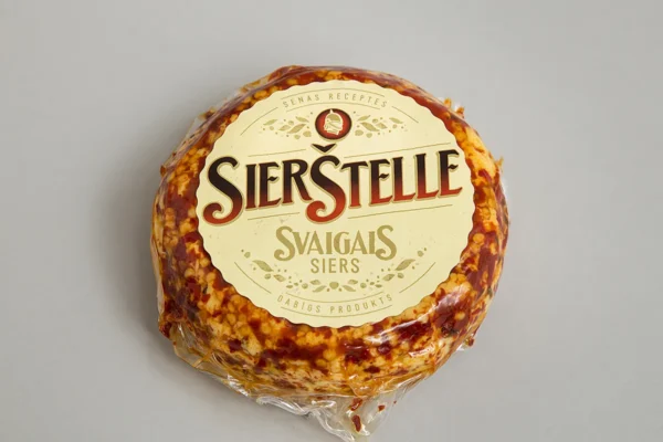 SierŠtelle siers — Ar čili un ķimenēm