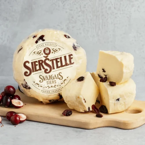 SierŠtelle siers — Ar dzērvenēm