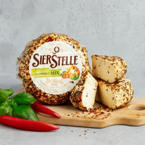 SierŠtelle siers — Ar garšvielu maisījumu