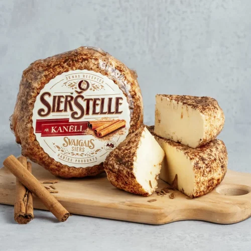 SierŠtelle siers — Ar kanēli