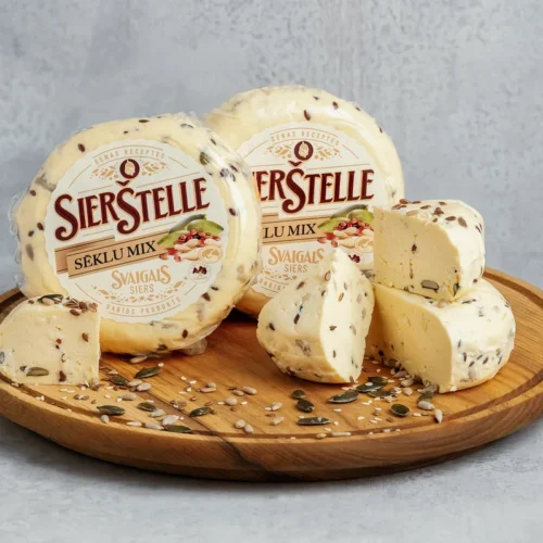 SierŠtelle siers — Ar sēklu mix