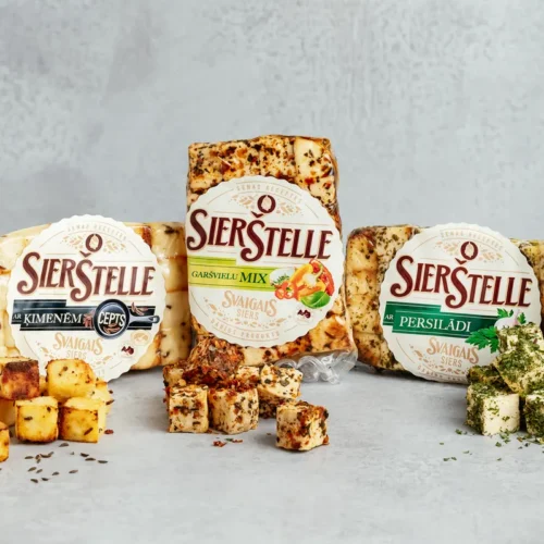SierŠtelle siers — Siera uzkodas
